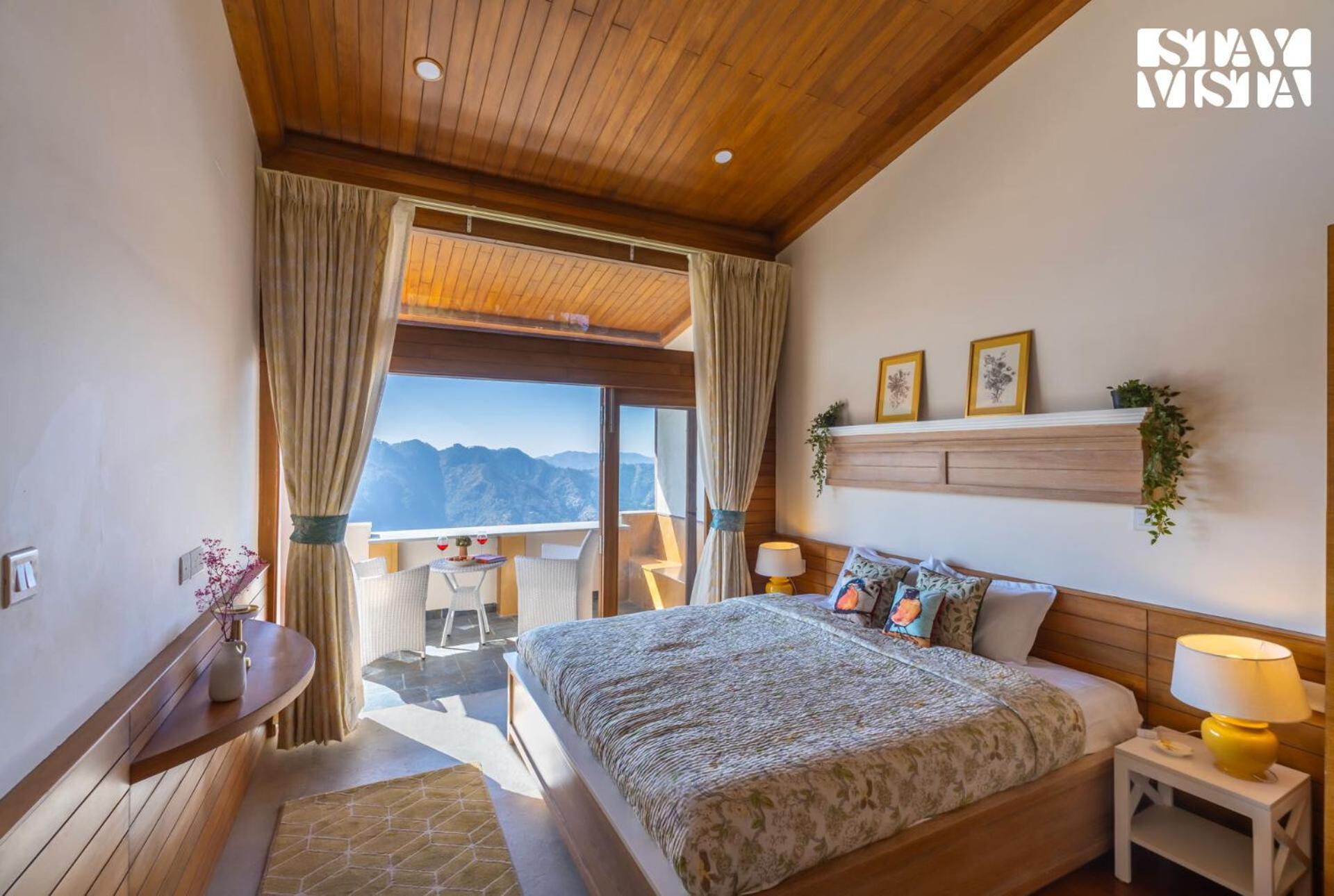 Stayvista At Nook - Elysium Estate 2 Bedroom Cottage With Hill View, Lawn Шимла Екстериор снимка